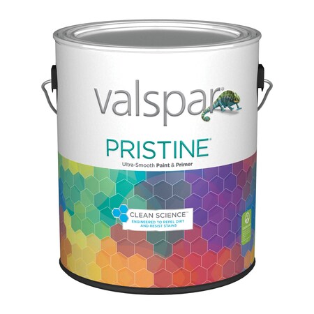 Valspar Interior Paint, Matte, White, 1 gal 027.0018500.007
